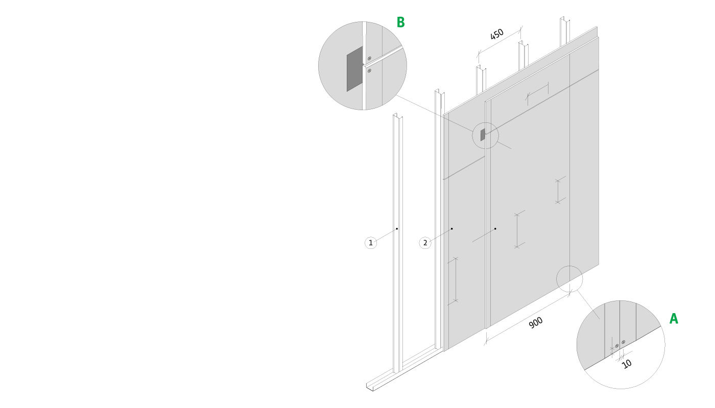 Lette indervægge | Triplan
