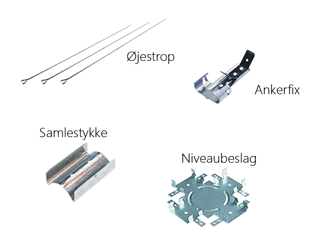 Tilbehør CD 60/27 Loftsystem
