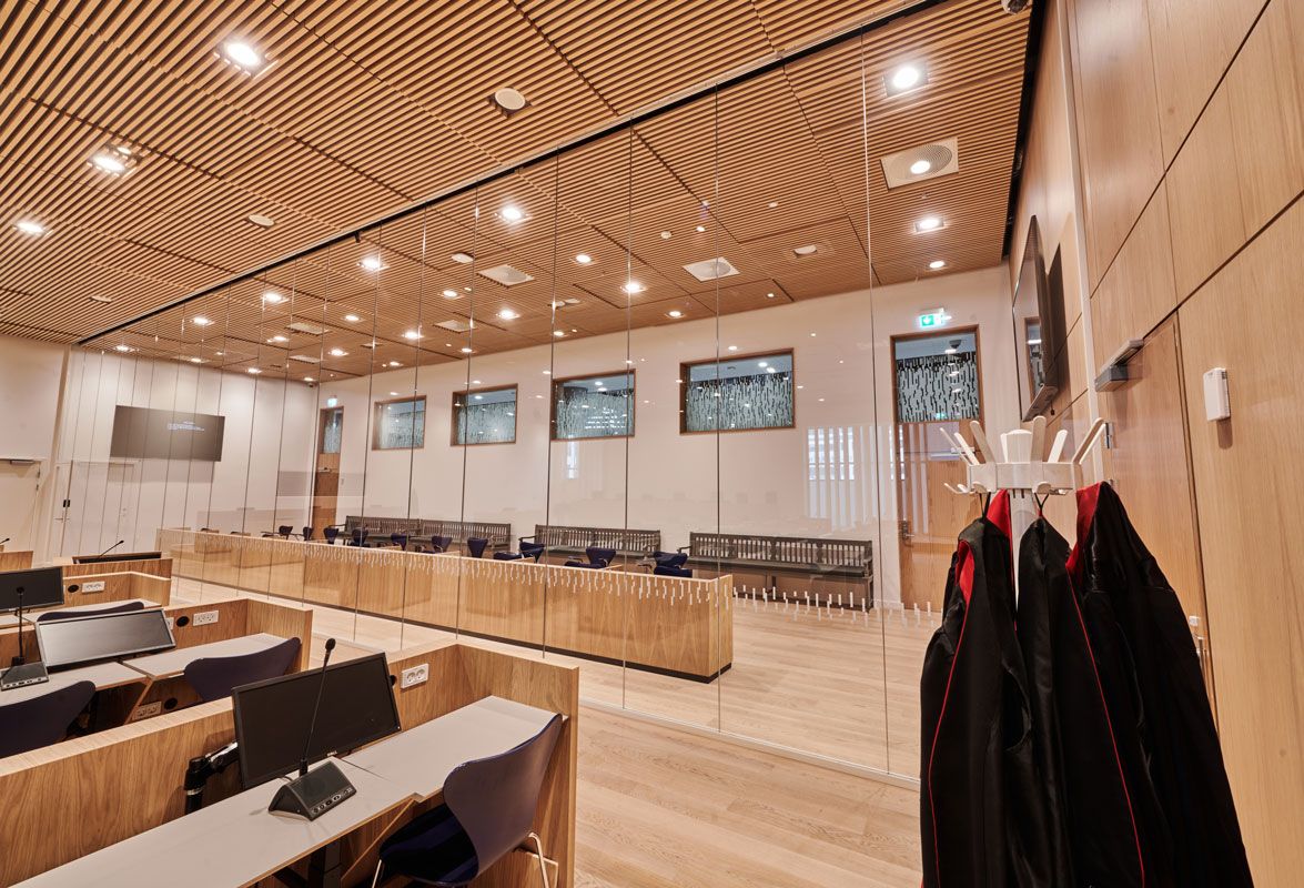 Østre Landsret 02 | Triplan glasvægge