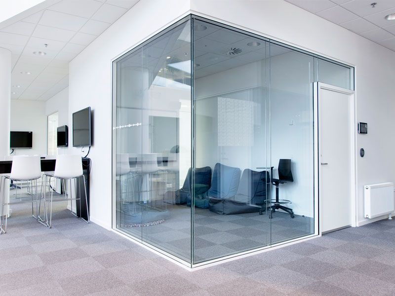 Triplan lite twin fuldglasvæg